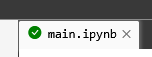tab status